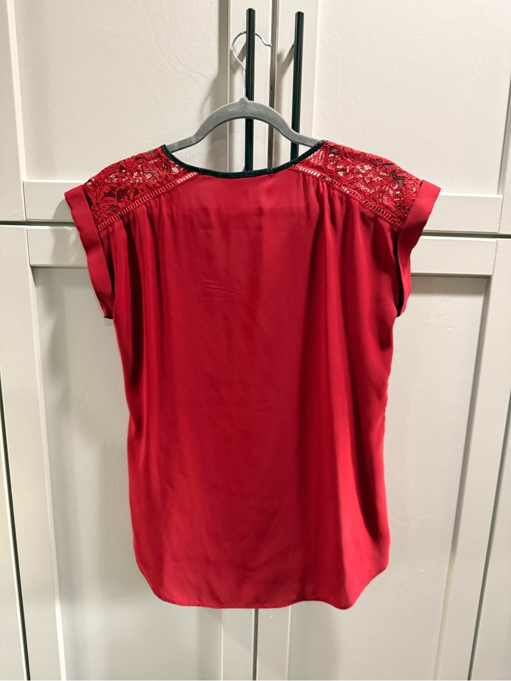 Express Red Blouse - Picture 2 of 2